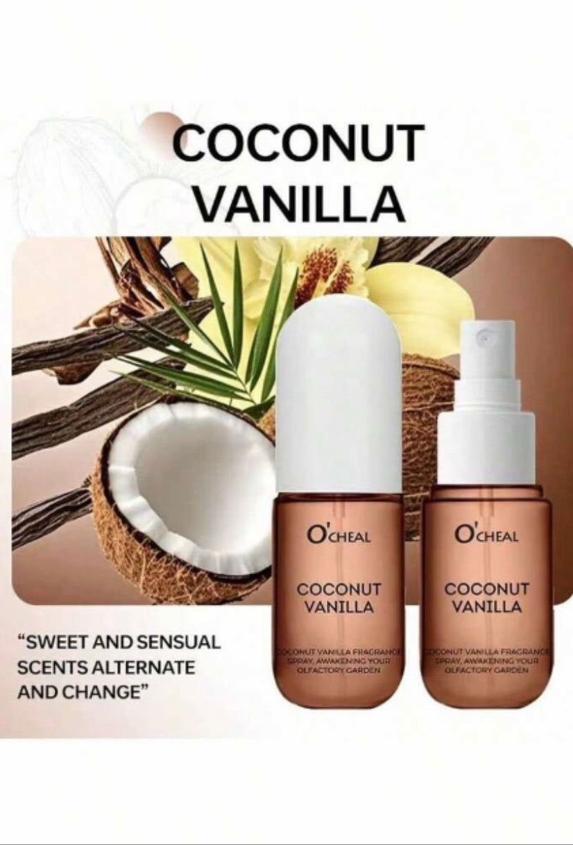 Brume Coco Vanille – Hydratation & Douceur Instantanée