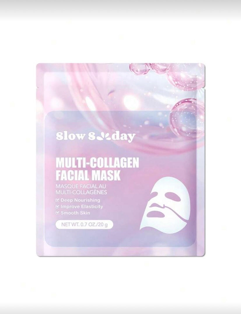 Masque Visage Multi-Collagène Hydratant & Raffermissant