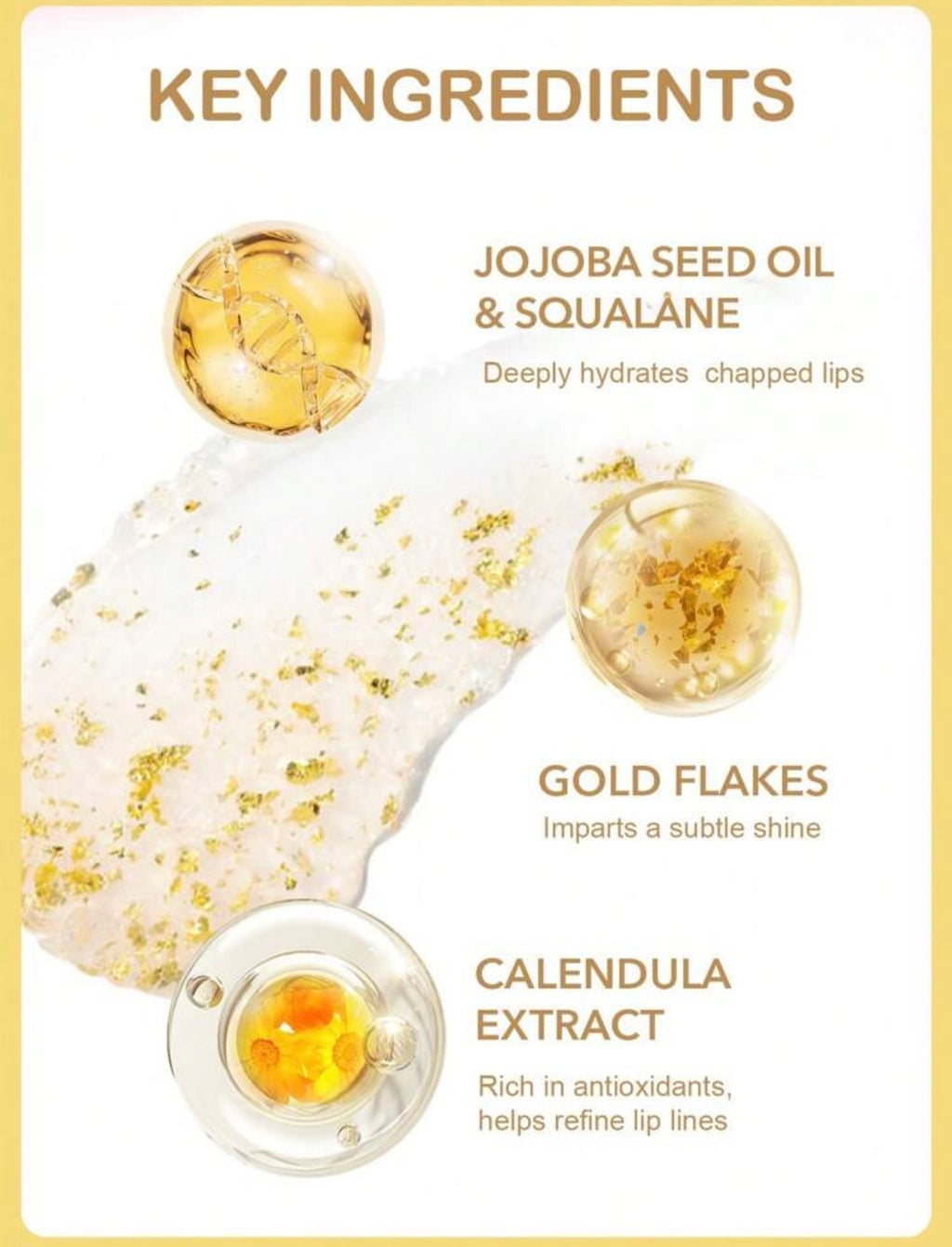 Éclat Doré pour Vos Lèvres