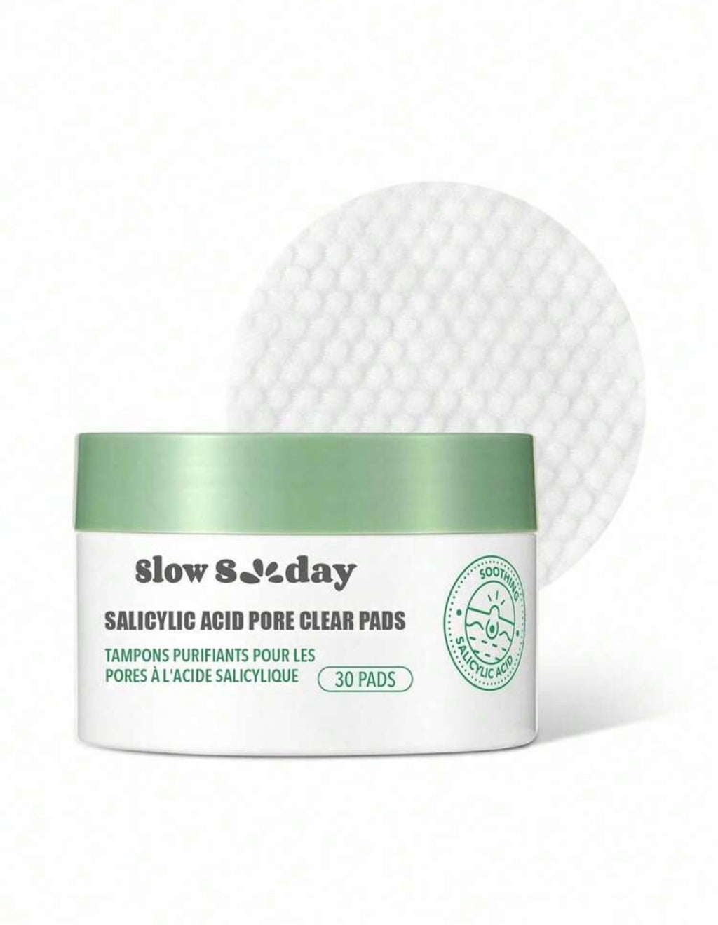 Disques Purifiants Anti-Imperfections à l’Acide Salicylique – Pores Nets & Peau Lisse